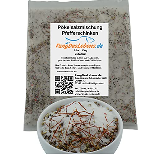 Pökelsalz Pfefferschinken 300g Pökelsalz Pfefferschinken 300g von FangDesLebens