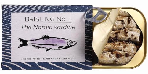 FANGST Brisling No. 1 die nordische Sardine geräuchert mit Heidekraut & Kamille aus Dänemark von Fangst