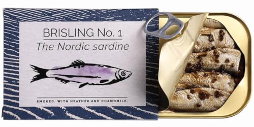 FANGST Brisling No. 1 die nordische Sardine geräuchert mit Heidekraut & Kamille aus Dänemark von FANGST
