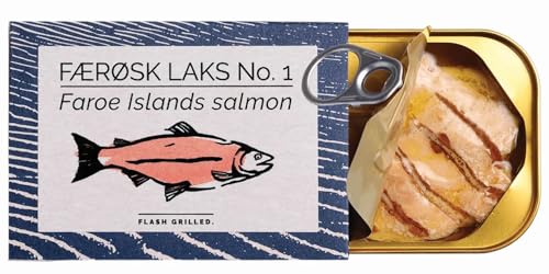 FANGST Færøsk laks Färöer Island Lachs gegrillt in kalt gepresstem Rapsöl aus Dänemark von FANGST