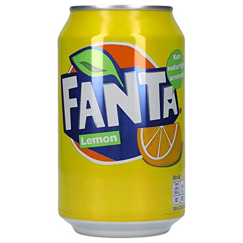 72 Dosen Fanta Lemon (72 x 0,33L Dosen) EINWEG von Zeelec