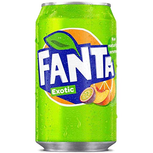 48 Dosen Fanta Exotic (48 x 0,33 L) (Deutschland (inkl. 12 € DPG Pfand)) EINWEG von Fanta