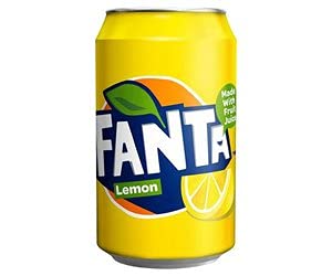 48 Dosen Fanta Lemon (48 x 0,33 L) (Europa) EINWEG von Fanta