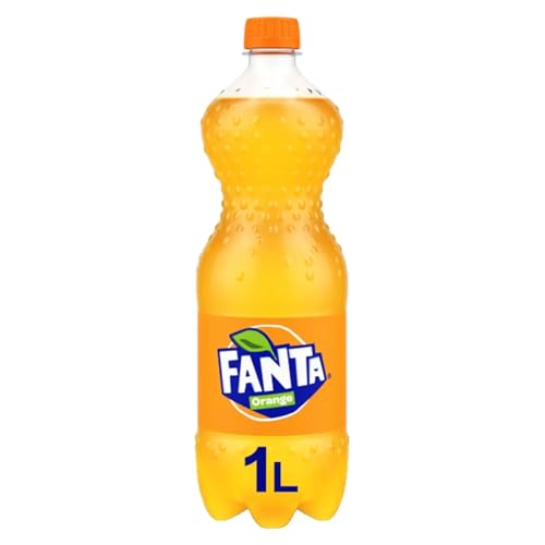 48x Fanta Aranciata Original Orangensaftgetränk PET 450ml Softdrink kohlensäurehaltiges Getränk 100% italienische Orangen von Fanta