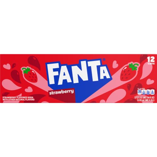 FANTA - Fanta Erdbeere, 12er pack (12 X 355 ML) von Fanta