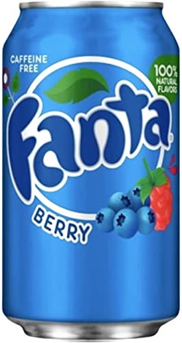 Fanta Berry 12 FL OZ (355ml) 12 Cans inkl. 6,00 Euro DPG-PFAND von Fanta