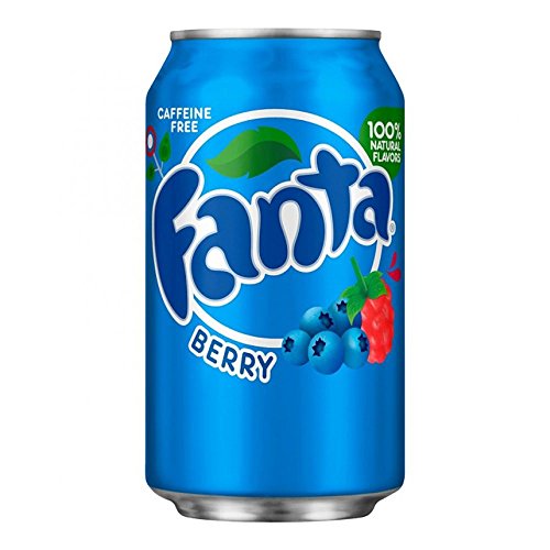 Fanta Berry Softdrinks, 355 ml, 24 Stück von Fanta