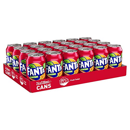 Fanta Fruit Twist Pack Of 24x330ml Cans inkl. 6,00 Euro DPG-PFAND von Fanta