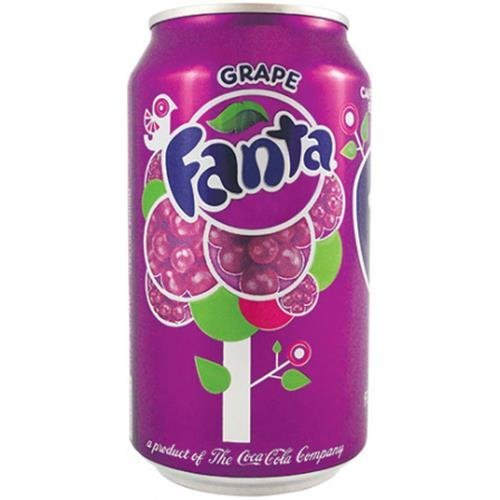 Fanta Grape 12 OZ (355ml) - 24 Cans inkl. 6 Euro DPG-Pfand von Fanta
