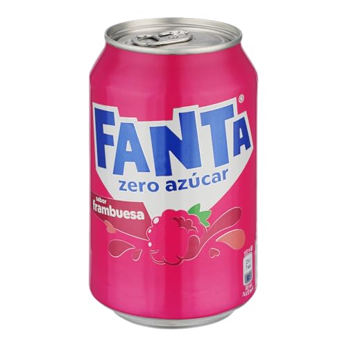 Fanta Himbeere Frambuesa Zero 24 x 330ml inkl. 0,25€ Pfand pro Dose von Fanta