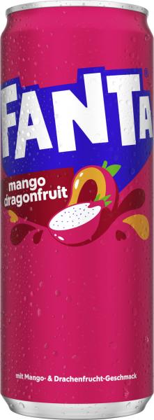 Fanta Mango & Dragonfruit (Einweg) von Fanta