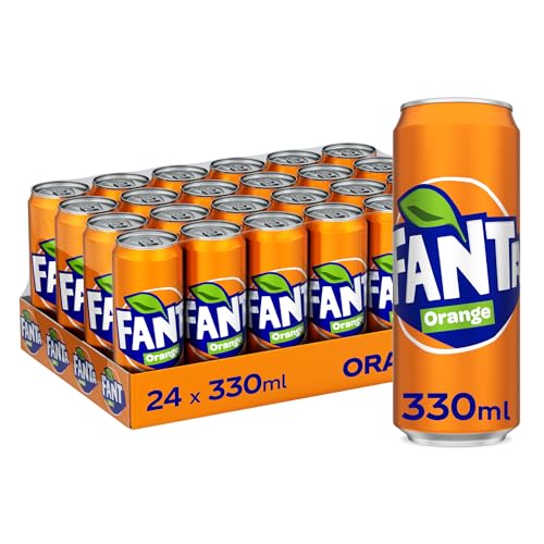Fanta Orange Dose, 24er Pack (24 x 330 ml) (ohne Pfand, Lieferung nur nach Österreich) von Fanta