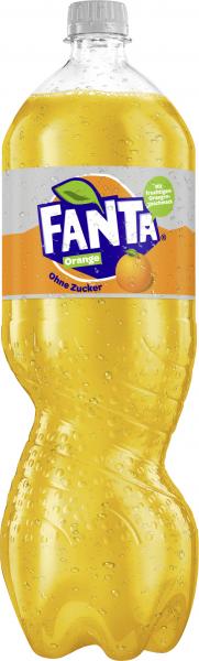 Fanta Orange ohne Zucker (Einweg) von Fanta