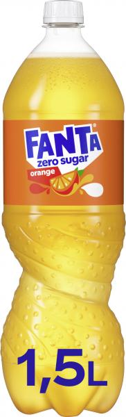 Fanta Orange ohne Zucker (Einweg) von Fanta