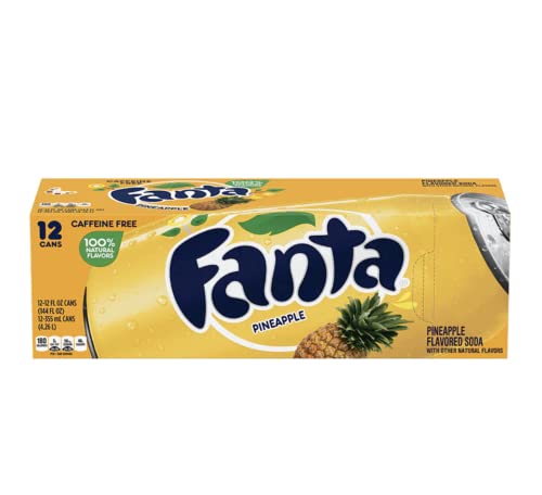 Fanta Pineapple 12 FL OZ (355ml) - 12 Cans inkl. 3,00 Euro DPG-PFAND von Fanta