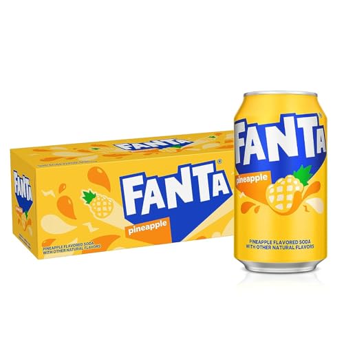 Fanta Pineapple 12 FL OZ (355ml) - 12 Cans inkl. 3,00 Euro DPG-PFAND von Fanta