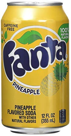 Fanta Pineapple 355 ml (Pack of 24) … von Fanta