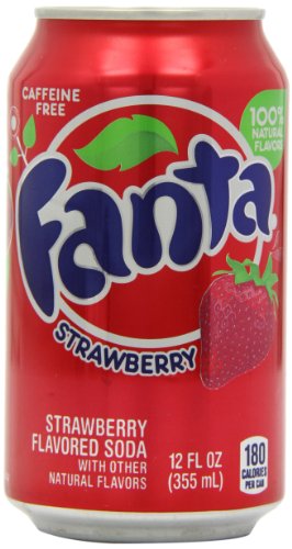 Fanta Strawberry 12 oz. (355 mL) von Fanta