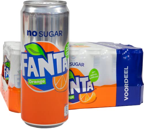 Fanta Zero Orange 330ml (Packung 24) von Fanta