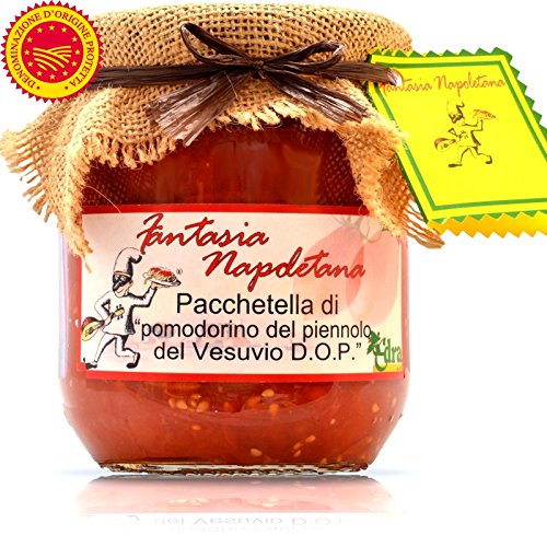 Tomaten Piennolo Vesuv DOP in"Pacchetella" von Fantasia Napoletana