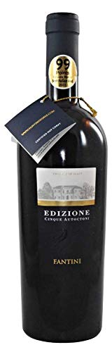 6 Flaschen Edizione Cinque Autoctoni N ° 20 VDT 2018 Fantini Farnese Vini im Sparpack, sensationeller Rotwein aus den Abruzzen mit 99 Punkten von Luca Maroni - Best Italian Red 2018 6 Flaschen Edizione Cinque Autoctoni N ° 20 VDT 2018 Fantini Farnese Vini im Sparpack, sensationeller Rotwein aus den Abruzzen mit 99 Punkten von Luca Maroni - Best Italian Red 2018 von Fantini Farnese Vini