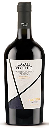 6x 0,75l - 2017er - Farnese Vini - Fantini - Casale Vecchio - Montepulciano d'Abruzzo D.O.C. - Abruzzen - Italien - Rotwein trocken von Fantini