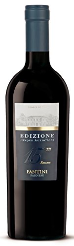 6x 0,75l - 2017er - Farnese Vini - Fantini - Edizione Cinque Autoctoni - Vino da Tavola - Abruzzen - Italien - Rotwein trocken 6x 0,75l - 2017er - Farnese Vini - Fantini - Edizione Cinque Autoctoni - Vino da Tavola - Abruzzen - Italien - Rotwein trocken von Fantini