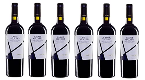 6x 0,75l - Farnese Vini - Fantini - Casale Vecchio - Montepulciano d'Abruzzo D.O.P. - Abruzzen - Italien - Rotwein trocken 6x 0,75l - Farnese Vini - Fantini - Casale Vecchio - Montepulciano d'Abruzzo D.O.P. - Abruzzen - Italien - Rotwein trocken von Fantini