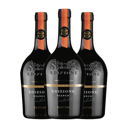 Fantini Edizione Bianco 75 cl Weißwein (Karton mit 3 Flaschen von 75 cl) von Fantini