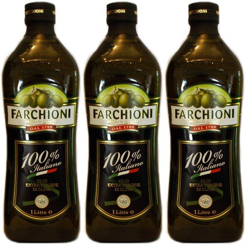3x Farchioni Olivenöl Extra Vergine 100% Italiano, 1000 ml von Farchioni Olii S.p.A.