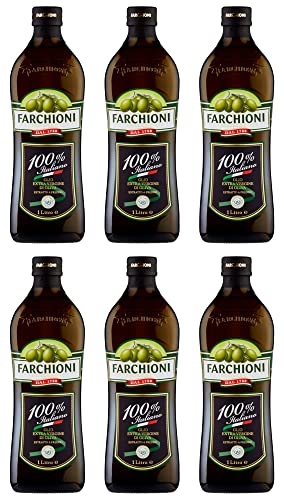 6x Farchioni Olio Extra Vergine di Oliva 100% Italiano Natives Olivenöl extra mit Italienische Oliven 1Lt kalte Extraktion Speiseöl 6x Farchioni Olio Extra Vergine di Oliva 100% Italiano Natives Olivenöl extra mit Italienische Oliven 1Lt kalte Extraktion Speiseöl von Farchioni