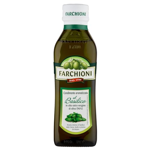 Condimento al Basilico in Olio Extra Vergine di Oliva von Farchioni