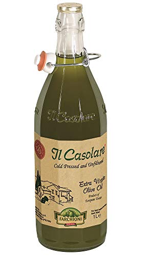 Farchioni Il Casolare - Extra Natives Olivenöl - Ungefiltertes & Kaltgepresstes (1 Liter) von Farchioni