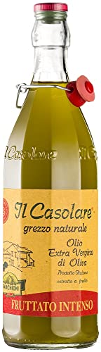 Farchioni Il Casolare - Fruttato Intenso Geschmack - Italienisches Extra Natives Olivenöl (1 Liter) | Ungefiltertes & Kaltgepresstes von Farchioni