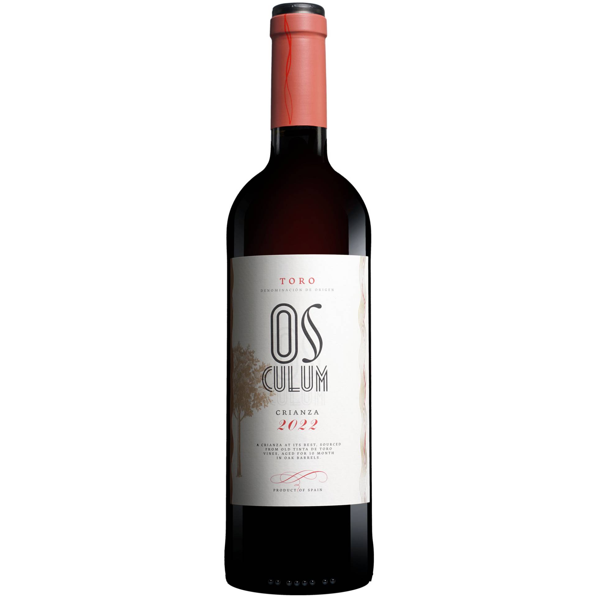 Osculum Toro Crianza 2022 0.75L 13.5% Vol. Rotwein Trocken aus Spanien Osculum Toro Crianza 2022 0.75L 13.5% Vol. Rotwein Trocken aus Spanien von Fariña