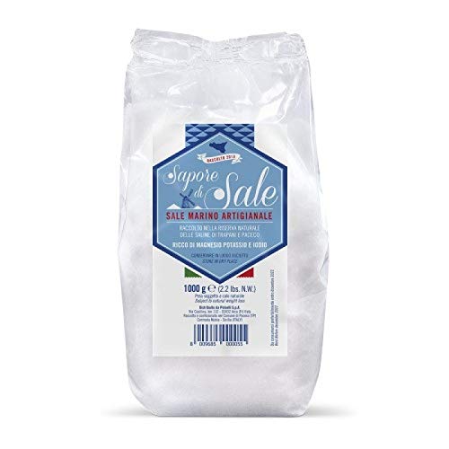 Handwerkliches Meer Salz Polselli - Kg. 1 - Paket 10 Stück von Farine Polselli