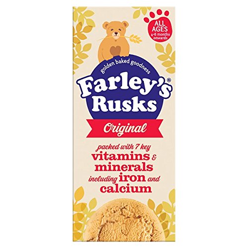 Farley's Farley's Rusks Original, für alle Altersgruppen, 4-6 Monate, 150 g, 6 x 9 Stück von Farley's