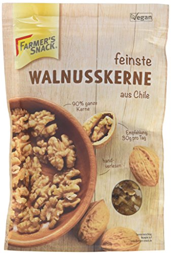 Farmer's Snack Walnusskerne, 3er Pack (3 x 120 g) von Farmer's Snack
