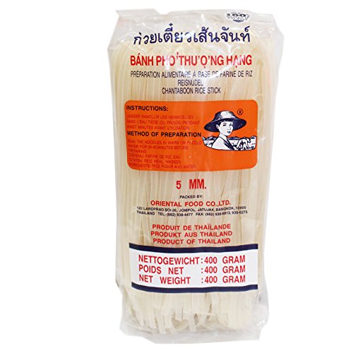 1Karton 34x400g Farmer Reisnudeln 5mm für Pho Suppen oder Pad Thai von Farmer