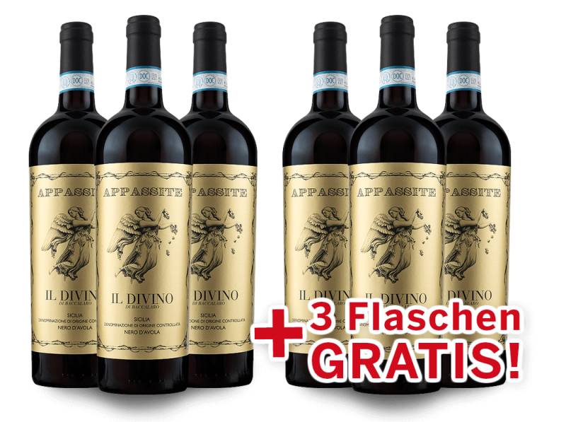 Vorteilspaket 6 für 3 Farnese Il Divino Appassite von Fantini
