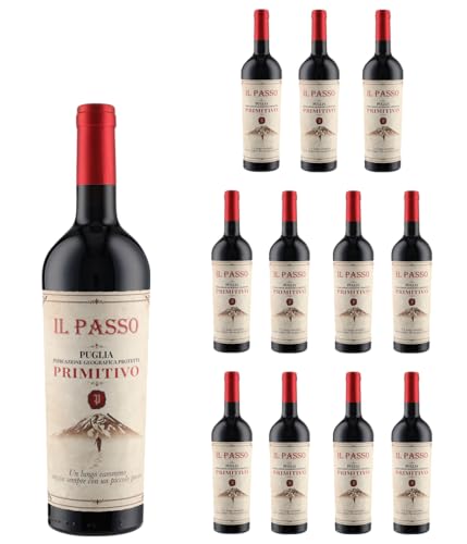 Primitivo Il Passo Puglia IGT 2022 (12 Fl. x 0.75l) Farnese von Farnese Vini