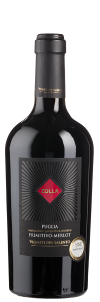 Zolla Primitivo-Merlot - 2018 - Farnese Vini - Italienischer Rotwein von Farnese Vini