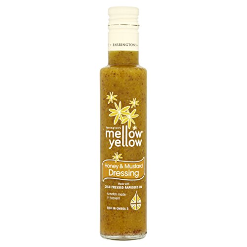 Farringtons Mellow Yellow Honey & Senf-Dressing (250 ml) - Packung mit 2 von Farringtons