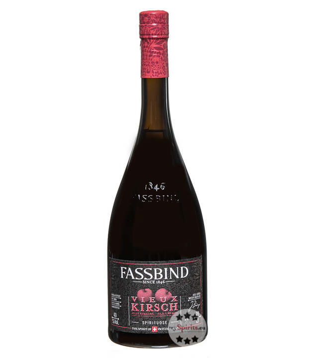 Fassbind Vieille Cerise - Alte Kirsche (40 % Vol., 0,7 Liter) von Fassbind