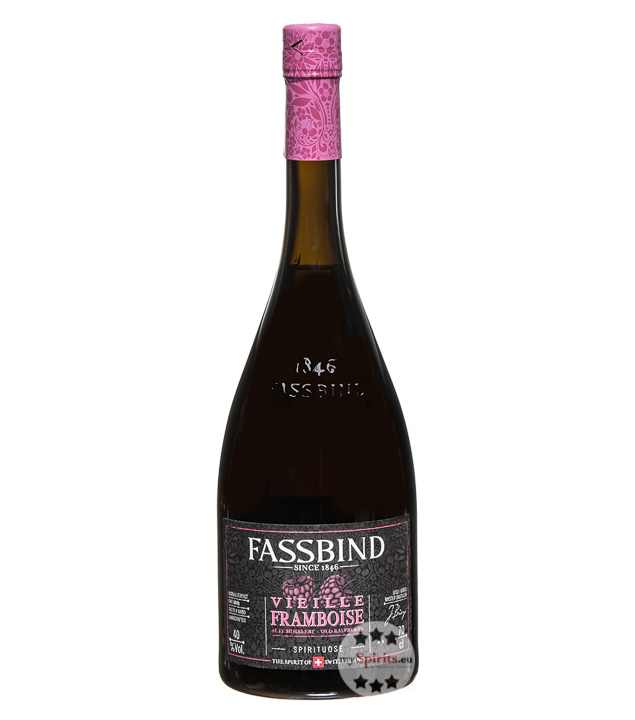 Fassbind Vieille Framboise - Alte Himbeere (40 % Vol., 0,7 Liter) von Fassbind