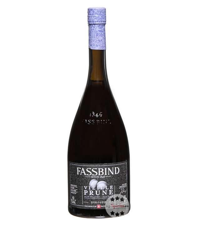 Fassbind Vieille Prune - Alte Pflaume (40 % Vol., 0,7 Liter) von Fassbind