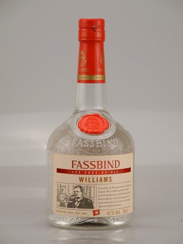 Fassbind Williams, Les Eaux-de-Vie, 43%vol. 0,7 Liter von Fassbind