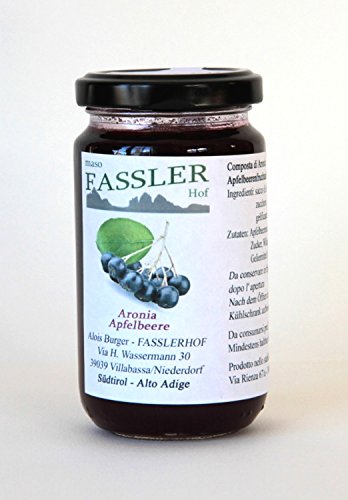 Apfelbeeren Fruchtaufstrich 220 gr. - Fassler Hof von Fassler Hof