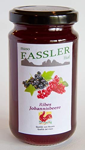 Johannisbeeren Fruchtaufstrich 230 gr. - Fassler Hof von Fassler Hof