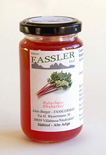 Rhabarber Fruchtaufstrich 230 gr. - Fassler Hof Rhabarber Fruchtaufstrich 230 gr. - Fassler Hof von Fassler Hof